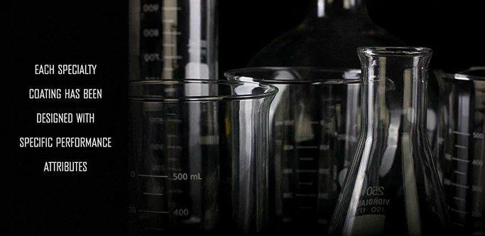 Revêtements cerakote présentant des caractéristiques de performance spécifiques